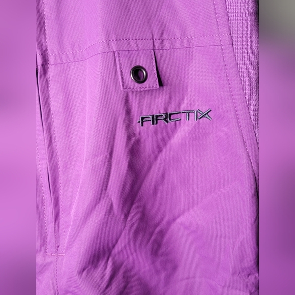 Arctix toddler girls ski overalls size XS (4/5) purple. - Picture 2 of 5